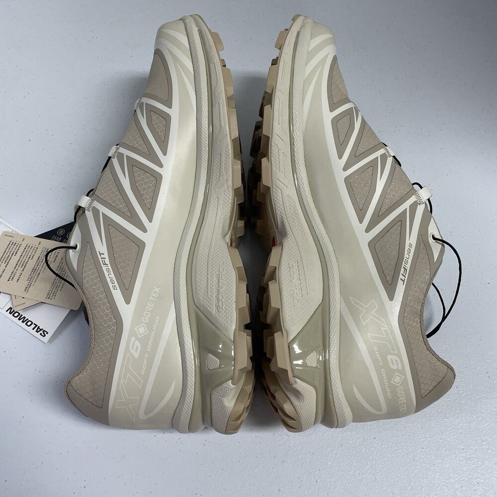 Salomon XT-6 GORE-TEX Almond Milk L47732400 Size 11 Trail Running Hiking Shoe - Picture 4 of 7